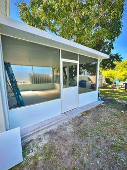 Pergola, Insulated Porch & Screen.