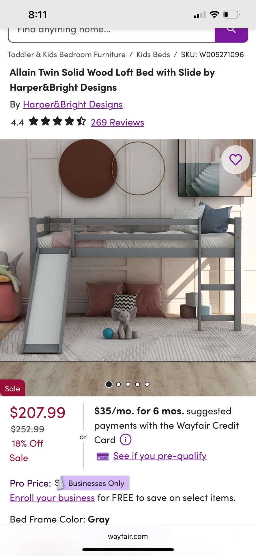 Slide Bed Twin