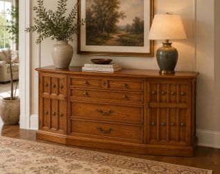 Vintage Drexel Heritage Buffet Credenza