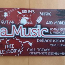 Clases de música y venta de instrumentos