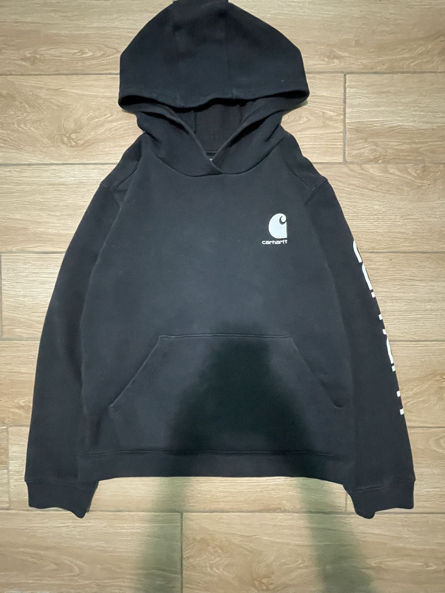 Kids Black Carhart Hoodie