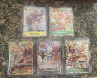One piece tcg Bonney cards