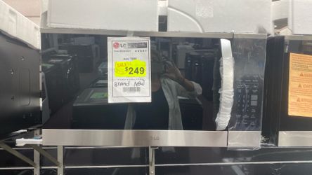 LG Smart 30 in w2 cu ft over the Range Microwave with easy clean 1,050-watt in print proof stainless steel- 1 year warranty