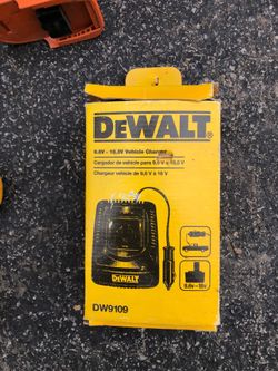 Dewalt 9.6v-18v vehicle Dewalt battery charger never used
