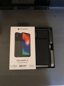 MOPHIE JUICE AIR IPHONE X &XS CHARGING CASE