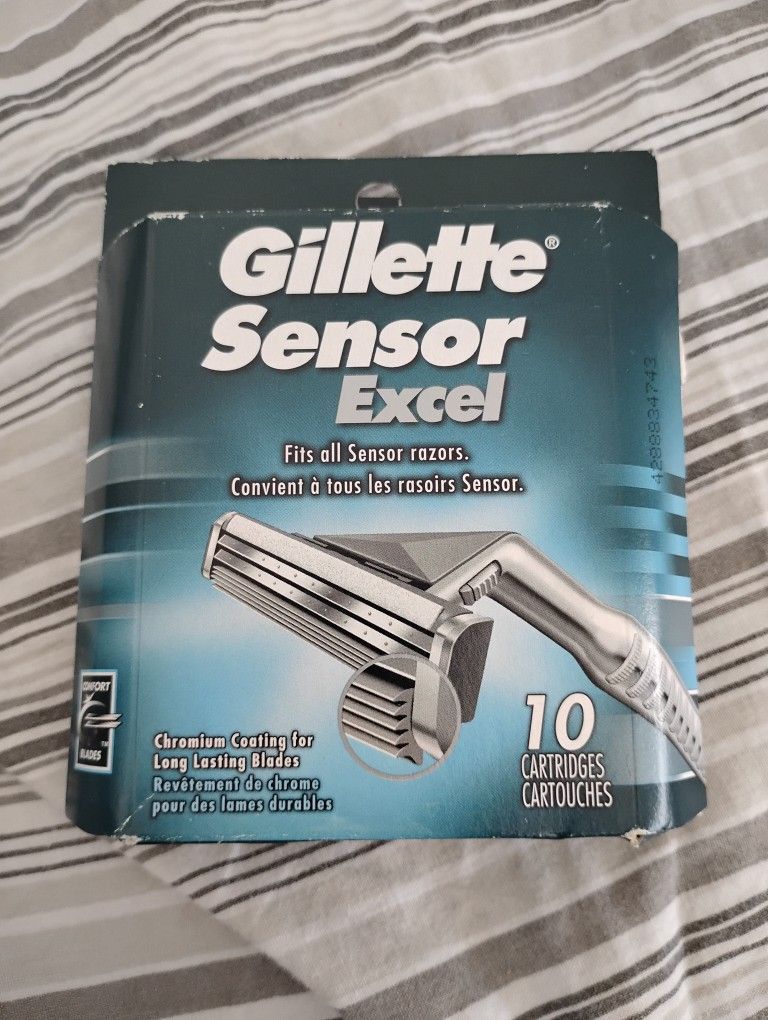 Gillette Sensor Excel 10 Cartridges (2 Packs)