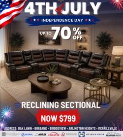 Reclining Sectionals on SALE 🇺🇸Same Day Delivery 🎇No Credit Needed
