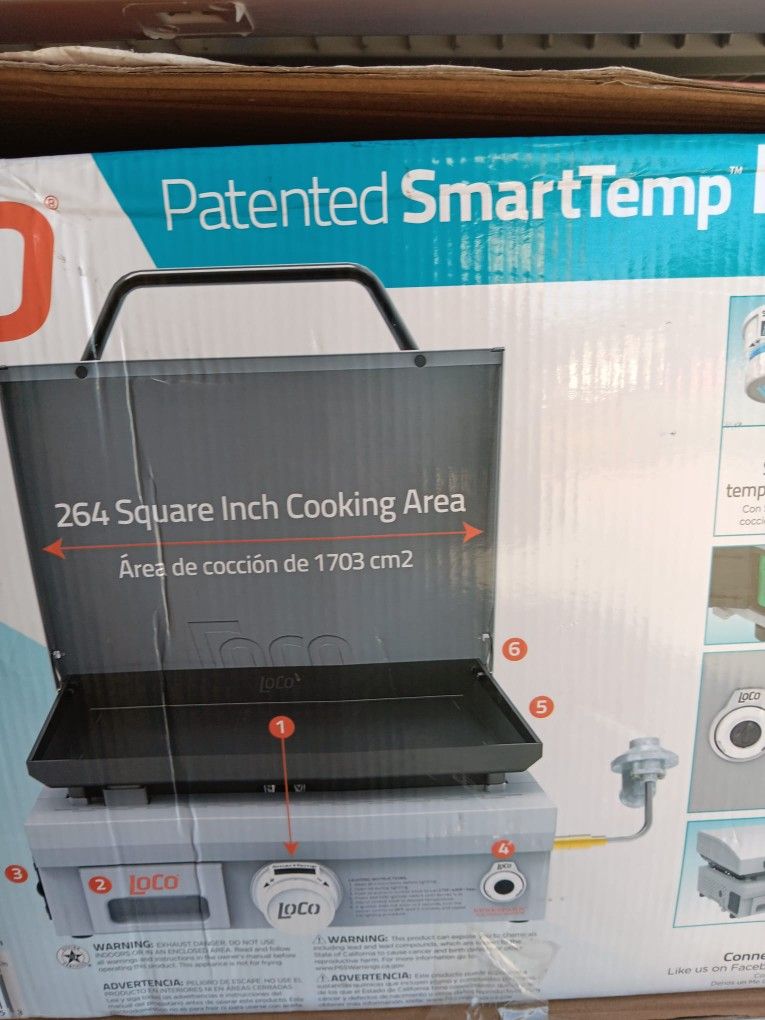 Loco SmartTemp Precision Griddle (Brand New)