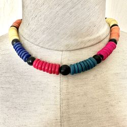 Colorful Beaded Necklace 