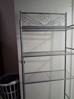 Metal shelf