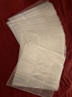 Trading Card Binder Pages