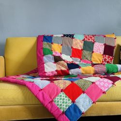 Vintage Handmade Quilt 