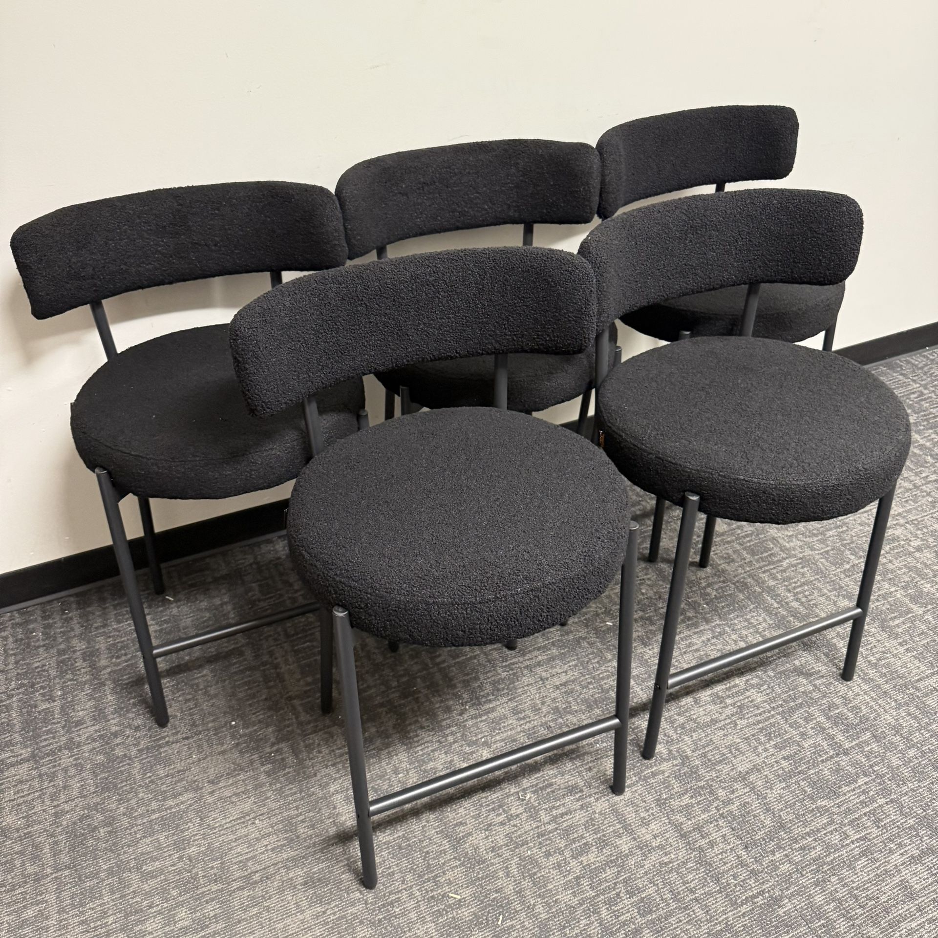 Black Counter Height Bar Stools