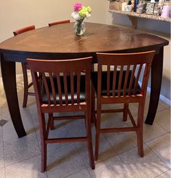 Dining set pure wood