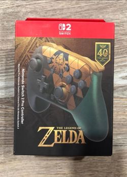 Nintendo Switch™ 2 Pro Controller The Legend of Zelda™ – 40th Anniversary Edition