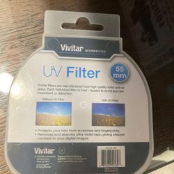 Camera UV filter 55mm