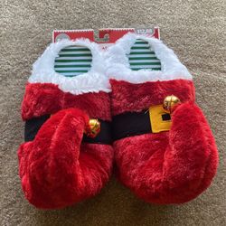Santa Clause Slippers Size S/M
