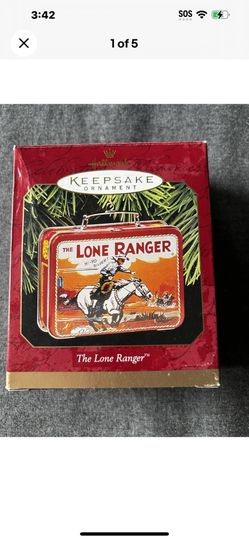 Hallmark Keepsake Lone Ranger Mini Lunch Box 