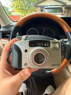 Minolta Vectis 40 Point And Shoot Camera Vintage 1997 30mm-120mm Zoom Untested