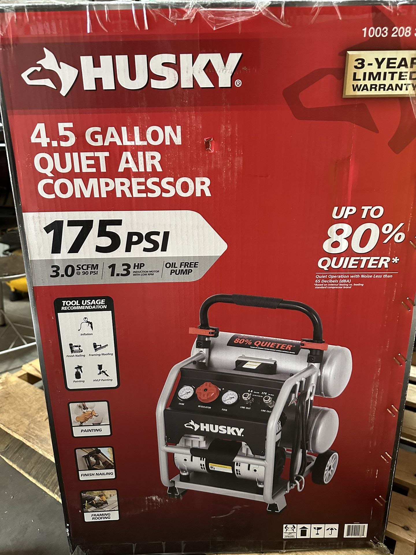 Husky Quiet Air Compressor