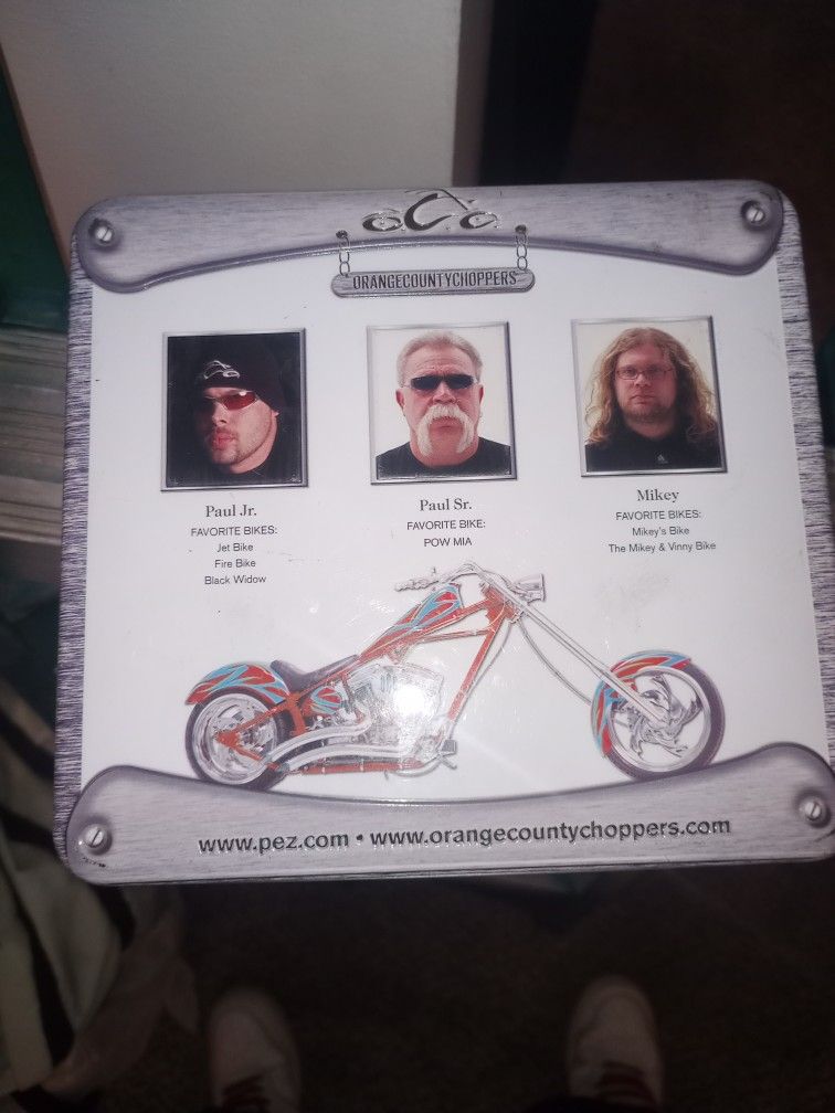 orange county choppers pez set