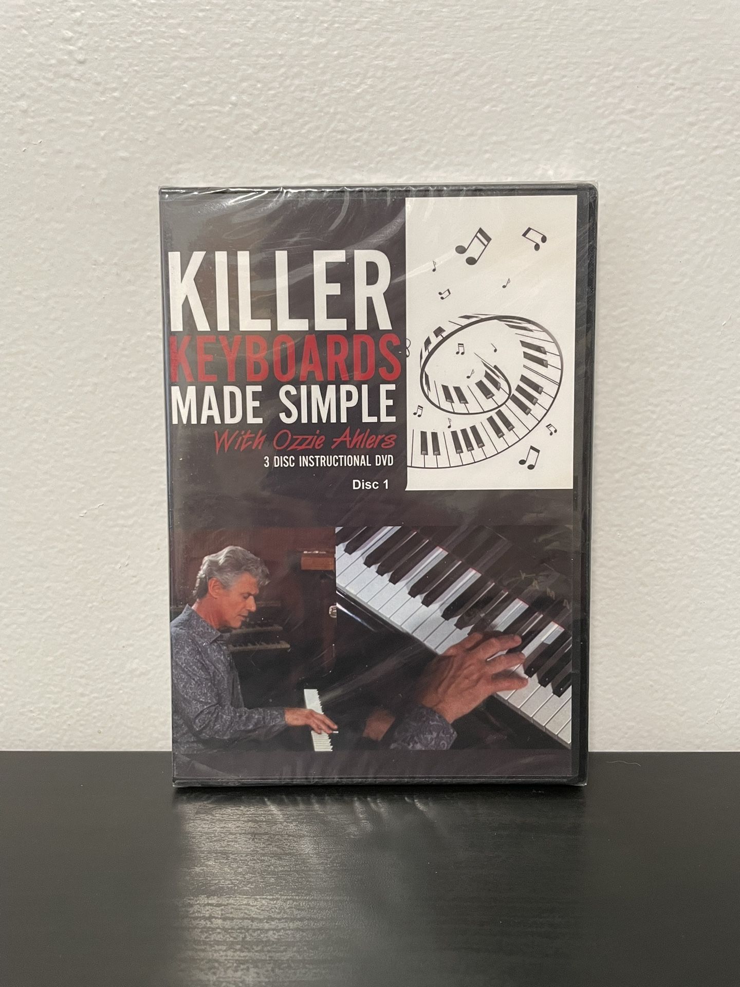 Killer Keyboards Made Simple Ozzie Ahlers DVD Disc 1 NEW SEALED Piano Lessons