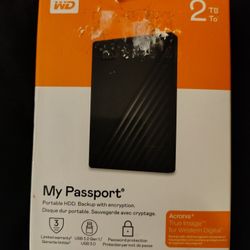 WD HDD 2 TB