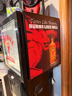 Fire ball mini fridge