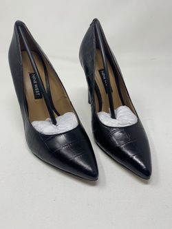 Nine West Tatiana 5.5m. Black Crocco.