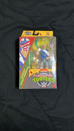 WWE x TNMT Cody Rhodes Elite Brand New Sealed!
