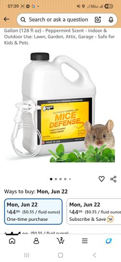 Mice defense and lizard defense