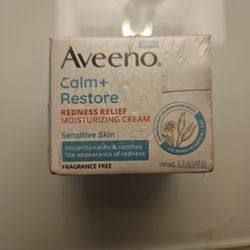 Aveeno Calm+Restore Redness Relief Moisturizing Cream 1.7oz