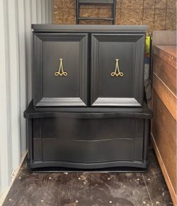 Viinrage Custtom Solid Wood Dresser Refinisged