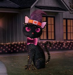 Member's Mark 5' Pre-Lit Black Cat $69.99