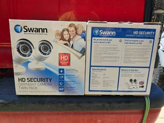2 Swann Twin Pack Security Cameras