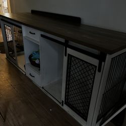 Dog Crate With Separation 