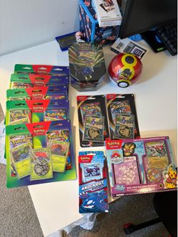 Pokemon blister , packs, tin, pokeball, championship