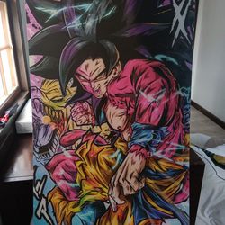 Goku Super Saiyan 4 Poster