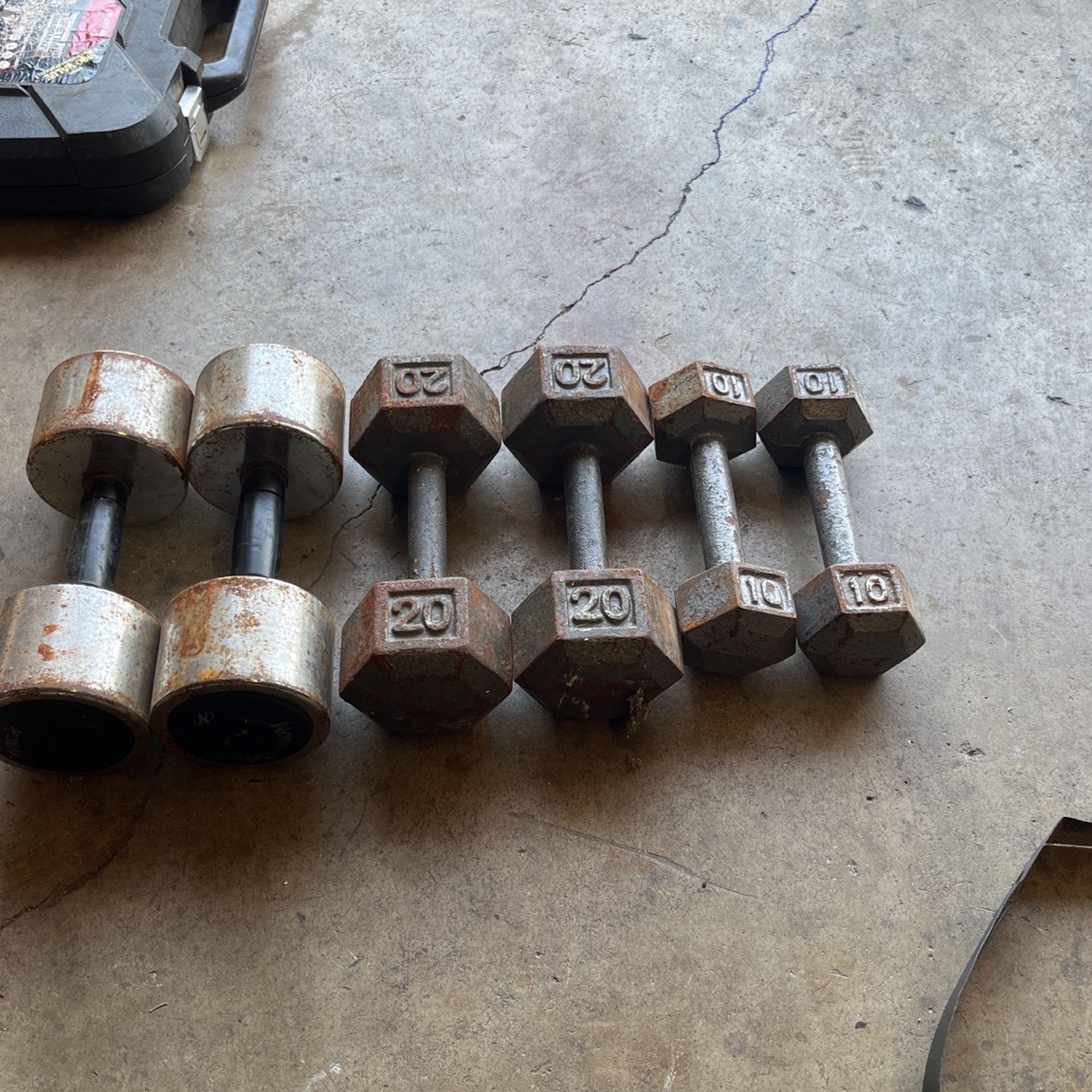 Dumbell Set, And Bars