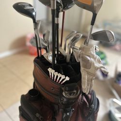 Mixed Set Of Clubs & Bag - M1 Driver (Sought After Driver)