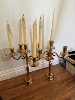 Gold Candelabras