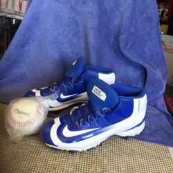 Nike Huarache Baseball Cleats Size 2.5Y