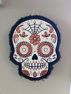 New piñata for birthday, Halloween, Dia de los Muertos
