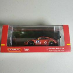 Tarmac Works Porsche 911 GT3 R Nurburgring 24h 2018 1/64 Diecast Sealed In Factory Plastic