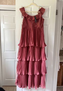 Lulus Rusty Rose Maxi - New with Tags