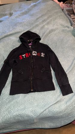 Vtg RARE Emily The Strange Hoodie “”” TWEEN SIZE Large *****