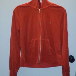 Juicy Couture Red Bomber Jacket