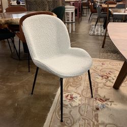 Champagne Boucle Chair