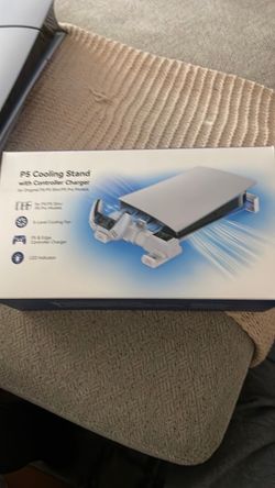 PS5 Cooling Stand with Controller Charger