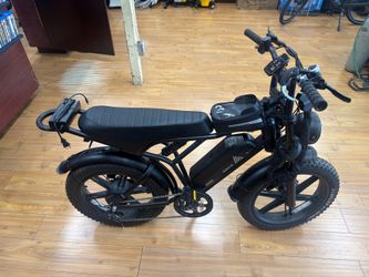 TST R002 20'' 1500W Full Suspension Moped-style Electric Bike